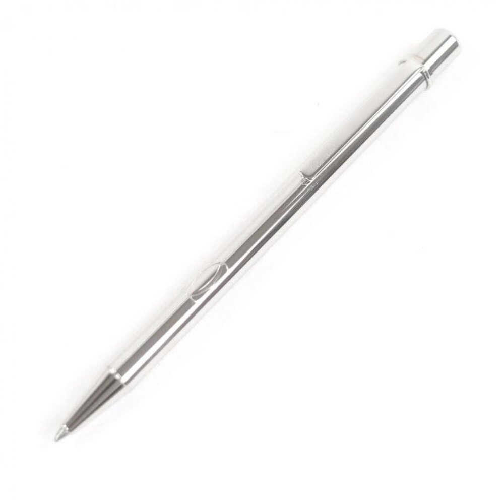 Cartier Must de Cartier 2 C Decor Twist Ballpoint Pen Silver With Case